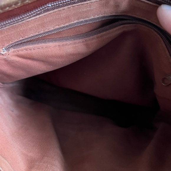 Etienne Aigner Vintage Woven Leather Crossbody - Picture 2 of 3